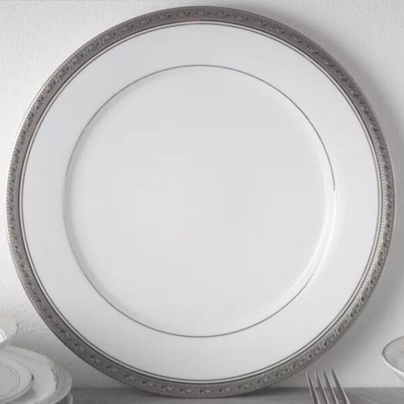 Noritake Crestwood Platinum Dinner Plate - Picture 1 of 1